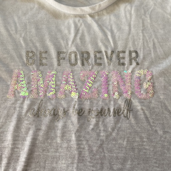 2 for 10!! H&M Girls Shirt Size 10/12 - Picture 2 of 6